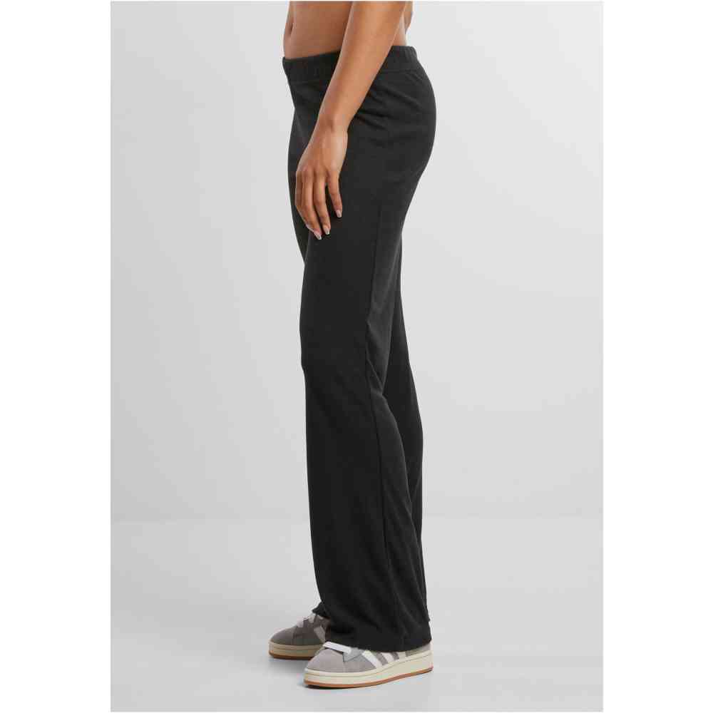 Urban Classics - Rib Hose gerades bein - Schwarz
